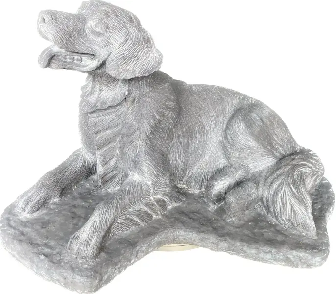Artikelbild 11 des Artikels “Cooper - Golden Retriever, liegend,  65cm L | Steinguss “